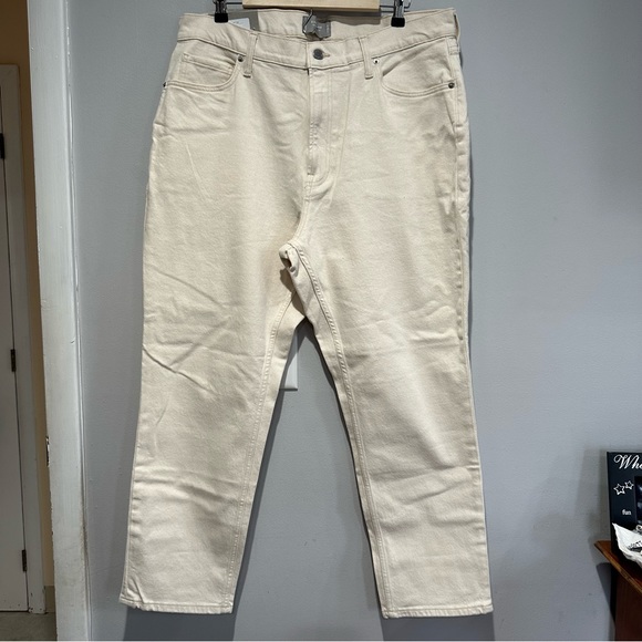 NEW Everlane The Original Cheeky Jean Organic Cotton Straight Leg 34 Regular